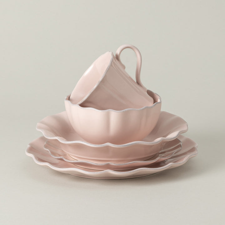 Costa Nova Rosa Fine Stoneware Dinnerware (Rosé Pink)