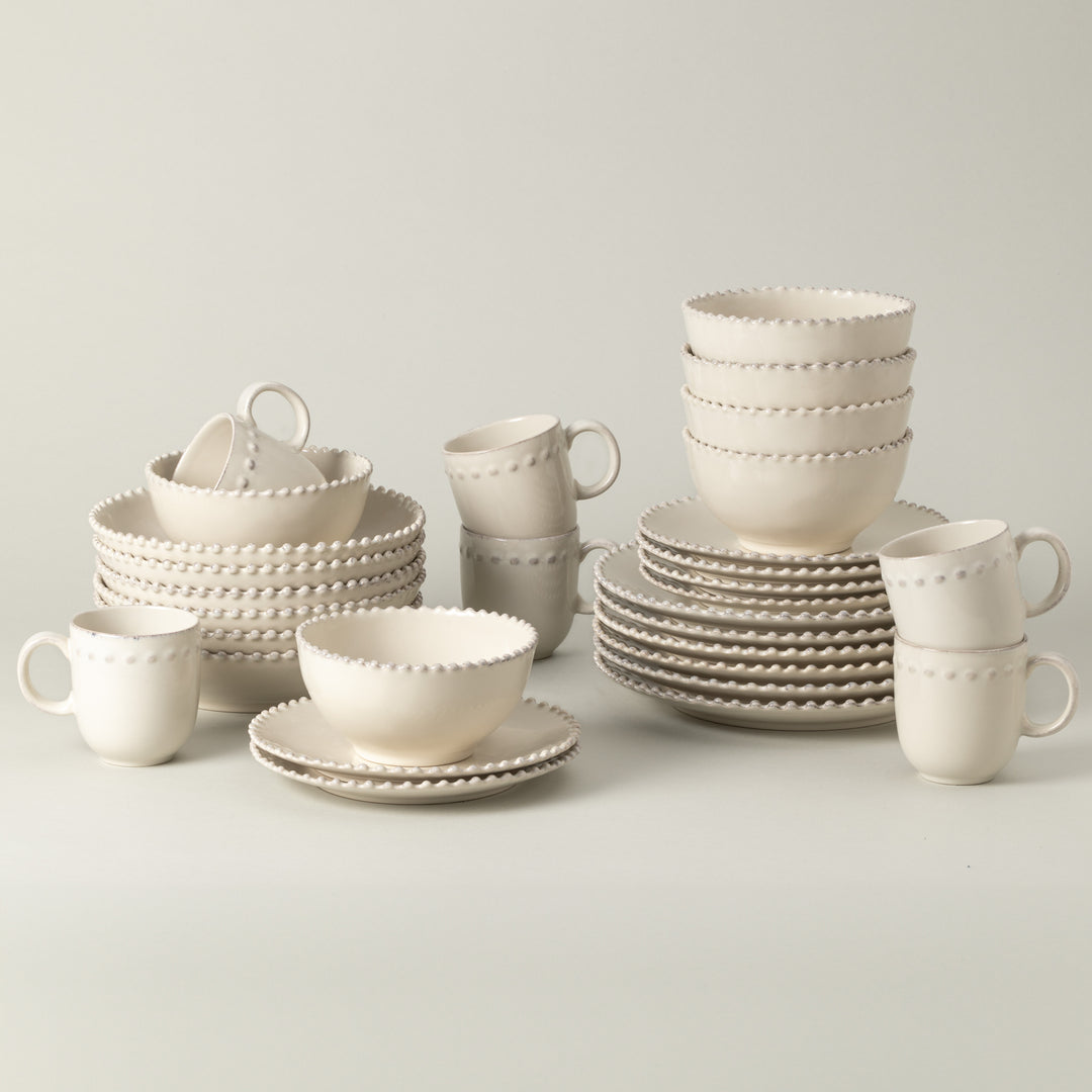 Costa Nova Pearl Fine Stoneware Dinnerware (Cream)