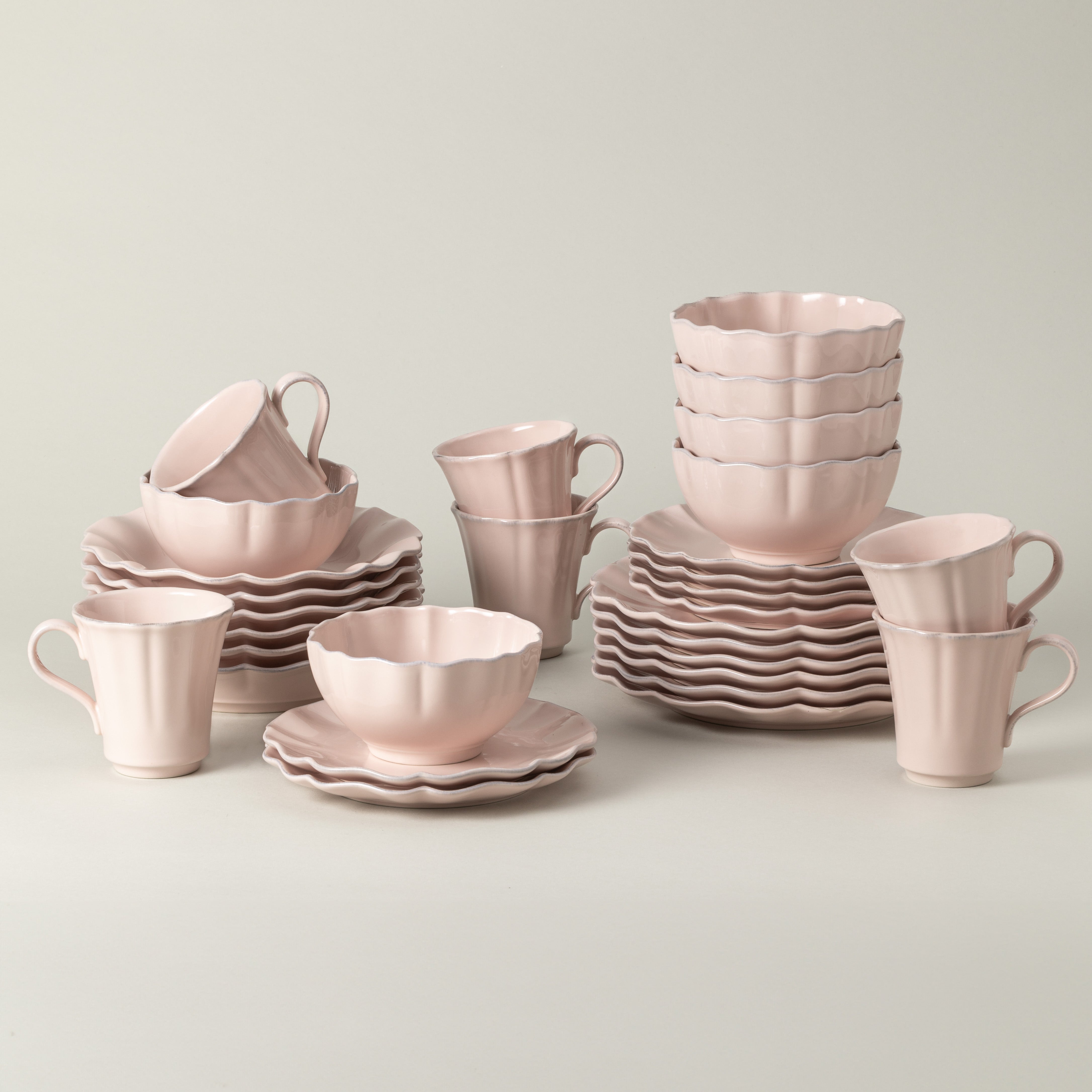 食器 rosa Flat plate Malva pink | Florenza | GINORI 1735 食器