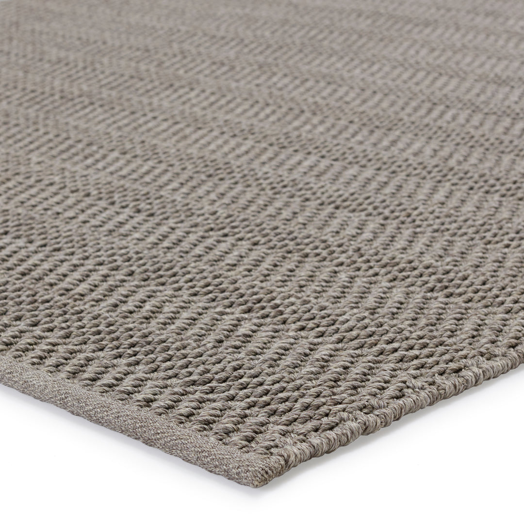 Jaipur Living Saeler Indoor/ Outdoor Striped Gray Area Rug (ALTITUDE - ALD01)