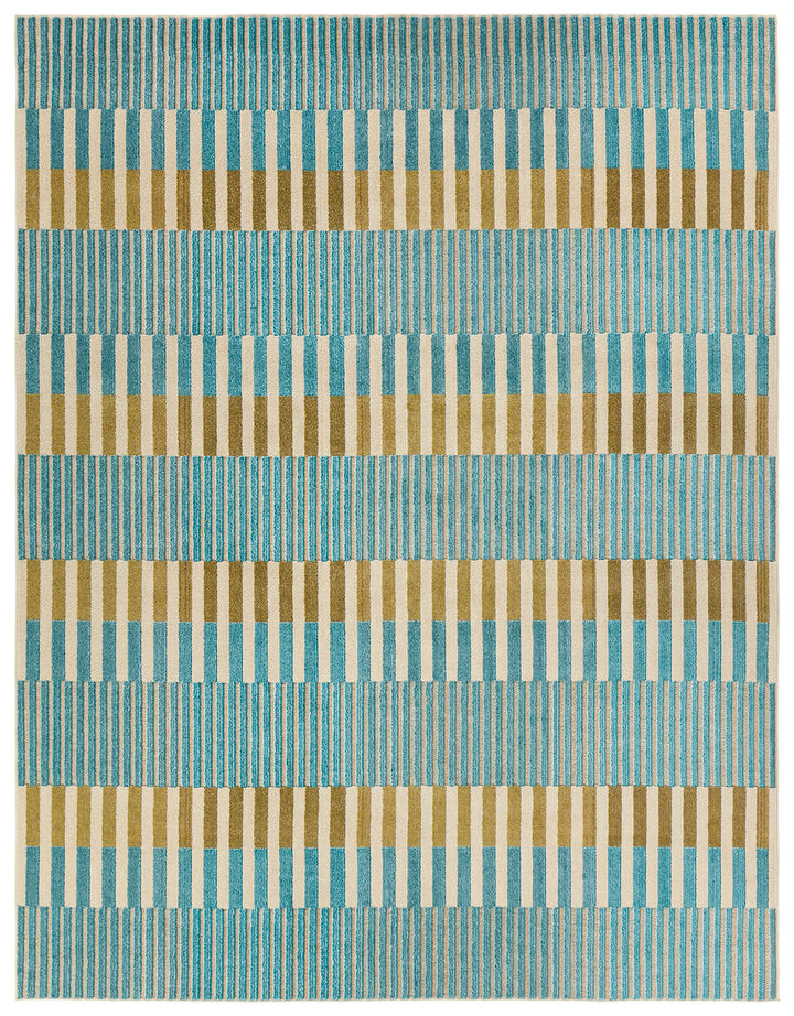 Jaipur Living Nori ALI04 Geometric Blue Area Rug