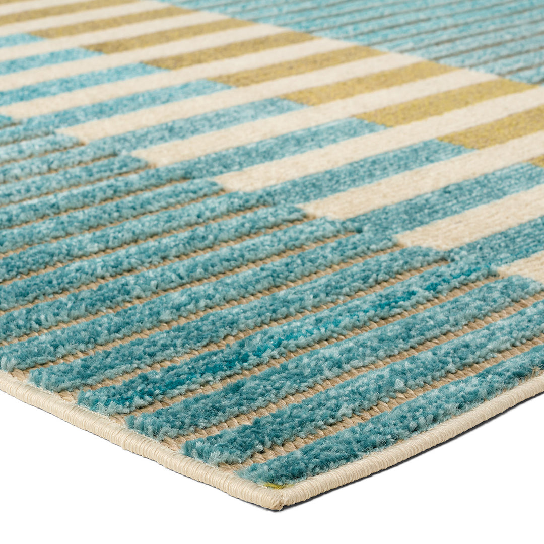 Jaipur Living Nori ALI04 Geometric Blue Area Rug