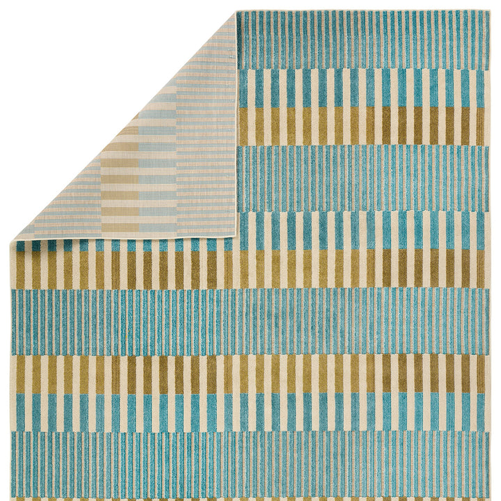 Jaipur Living Nori ALI04 Geometric Blue Area Rug