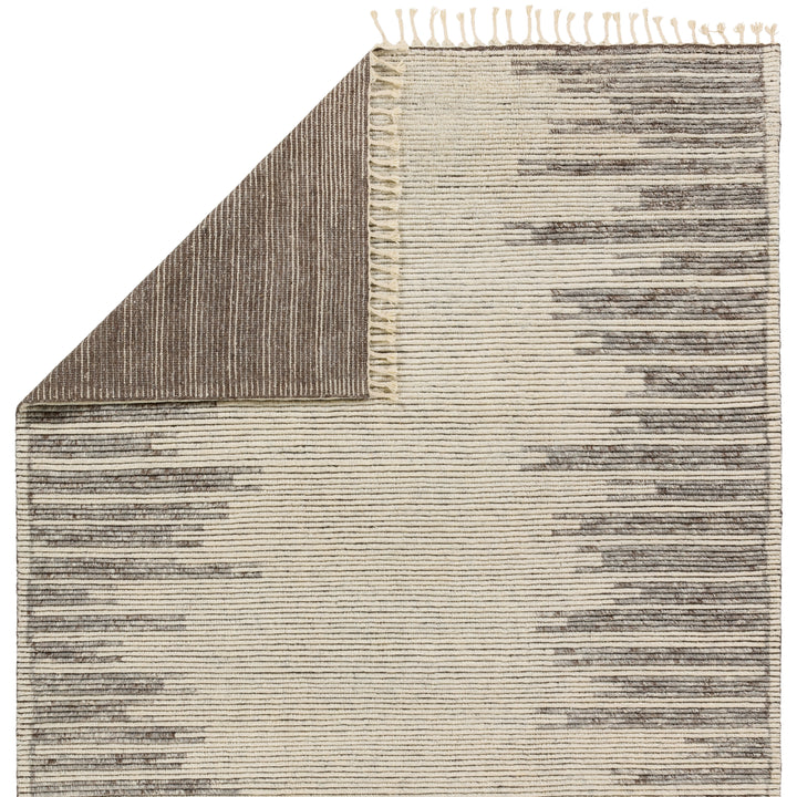 Jaipur Living Patra Hand-Knotted Solid Cream/ Taupe Area Rug (ALPINE - ALP05)