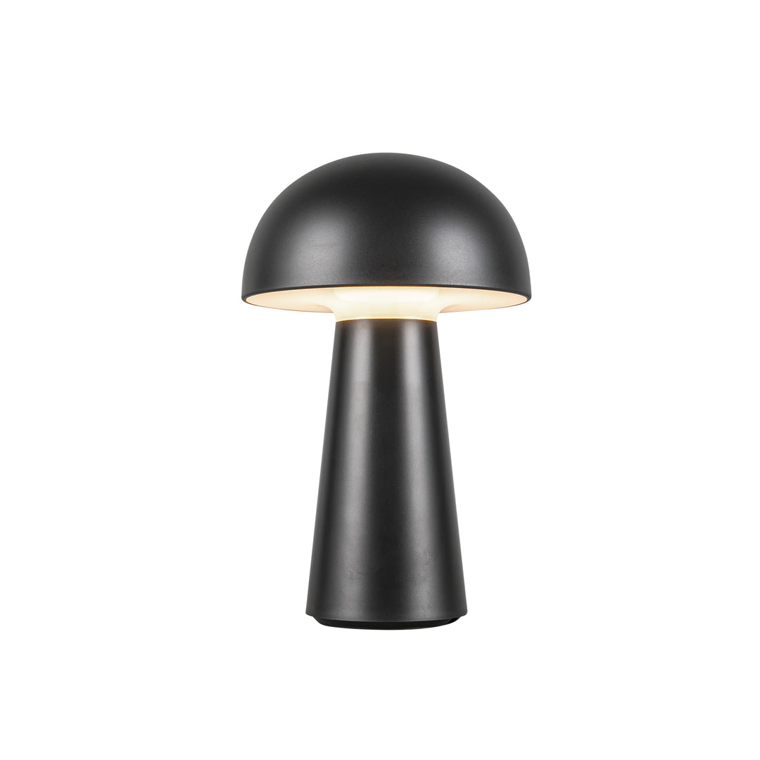 Kuzco Asher 5-in Black Damp-Rated Dimmable LED Table Lamp