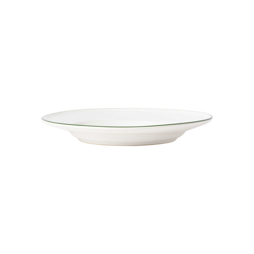 Costa Nova Beja Fine Stoneware Dinnerware (White & Green)