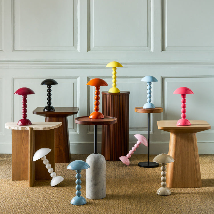 Addison Ross Lacquer Bobbin Lamp - Thumbnail 3