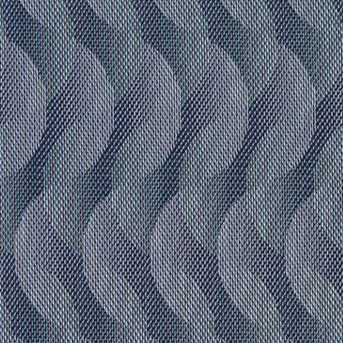 Chilewich Arc Woven Rug (Indigo)