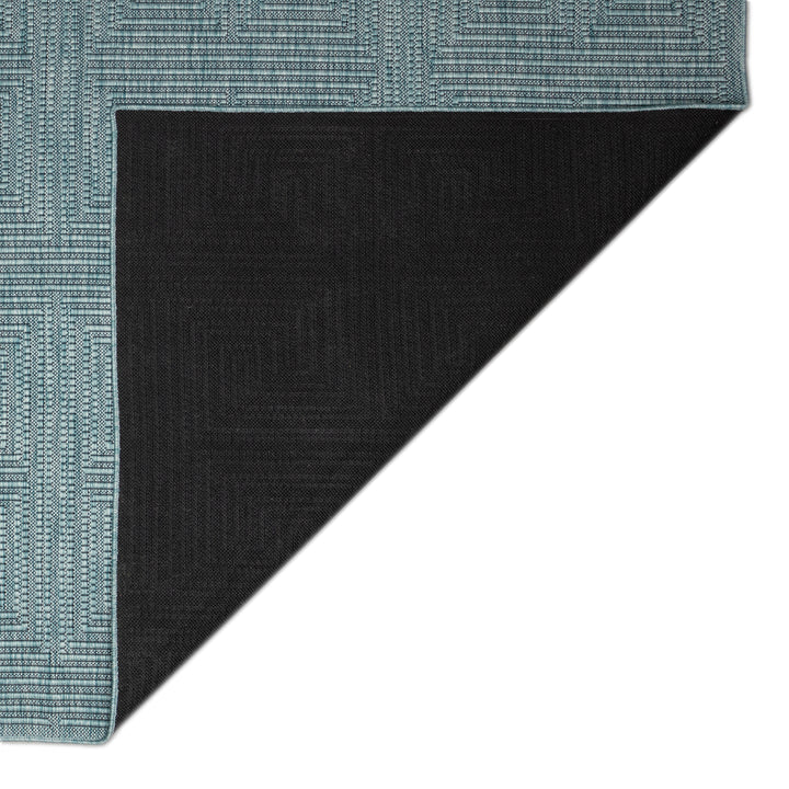 Liora Manne Soleil Maize Indoor/Outdoor Area Rug Aqua