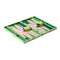 Addison Ross Palm Beach Green Lacquer Backgammon Set