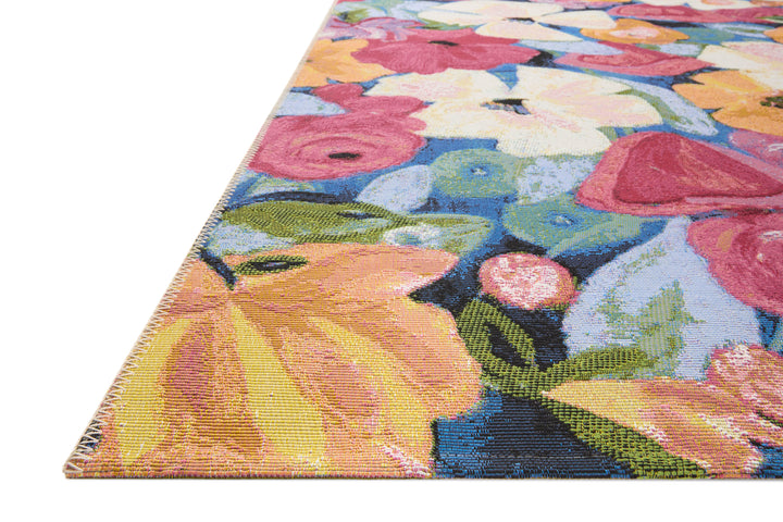 Loloi II Botanical Navy / Multi Indoor/Outdoor Accent Rug (BOT-02)