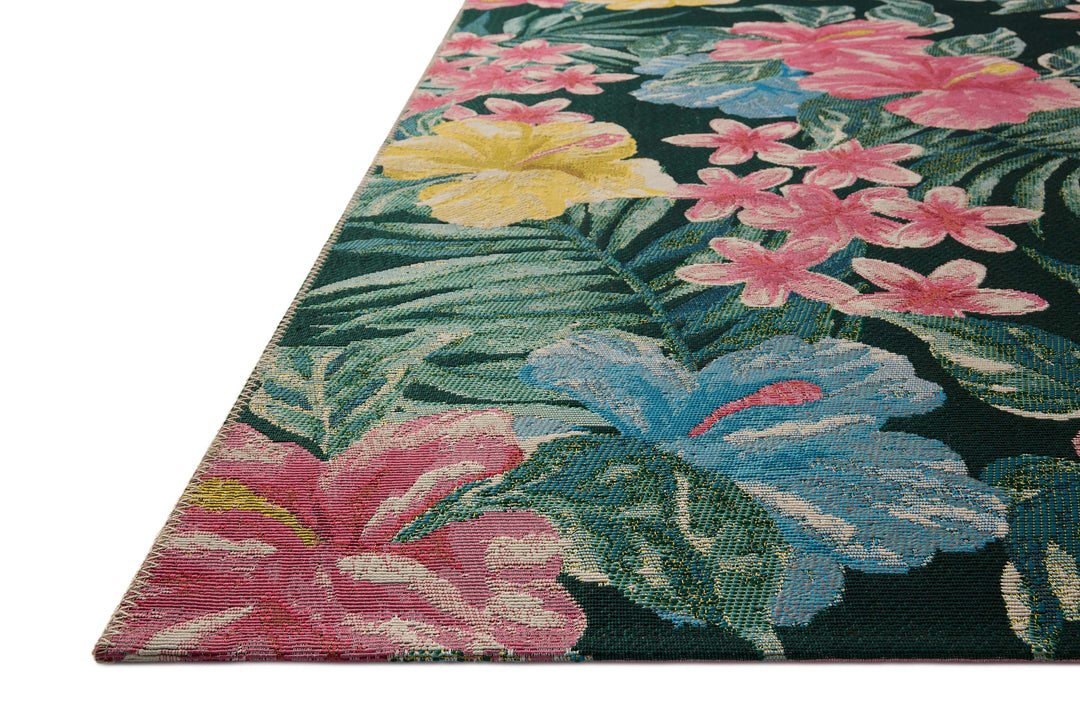 Loloi Botanical Midnight / Multi  Indoor/Outdoor Area Rug (BOT-03)