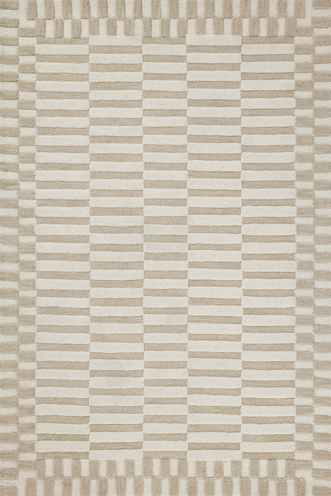 Chris Loves Julia x Loloi Bradley Ivory / Beige Accent Rug (BRL-02)