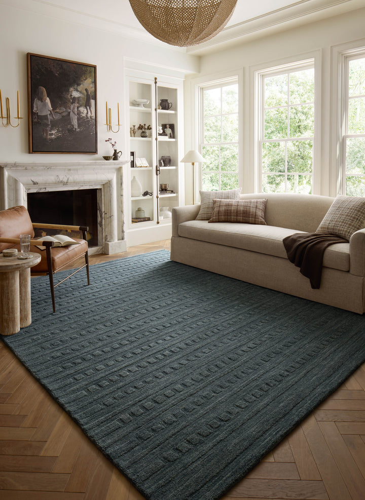 Chris Loves Julia x Loloi Bradley Teal Accent Rug (BRL-05)