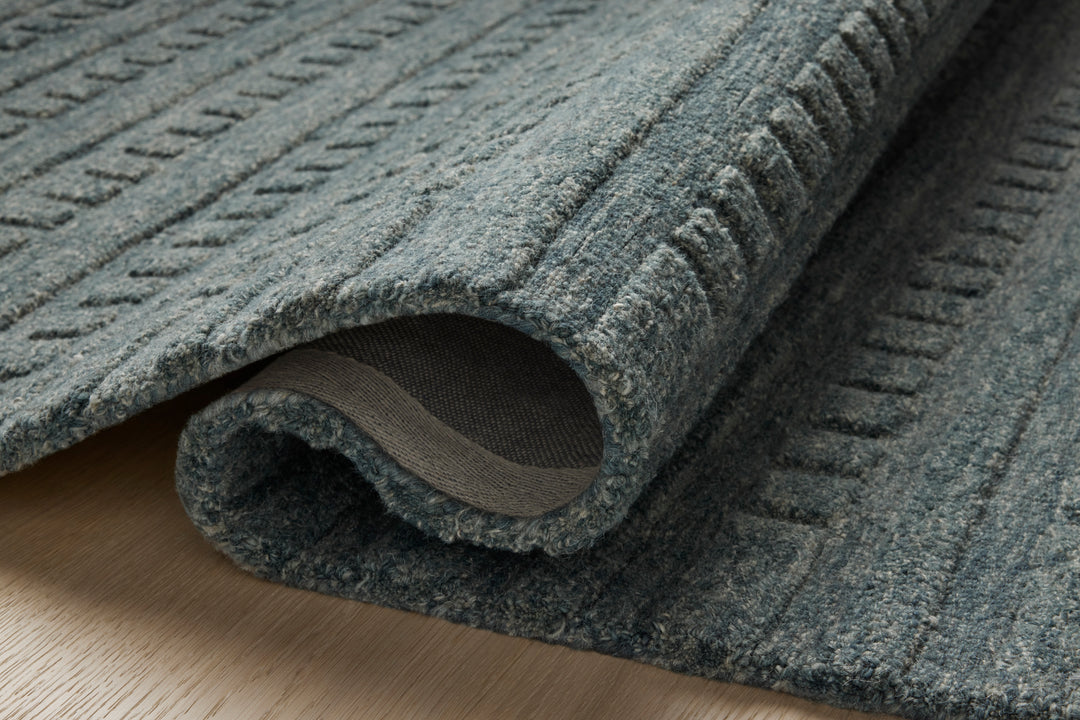 Chris Loves Julia x Loloi Bradley Teal Accent Rug (BRL-05)