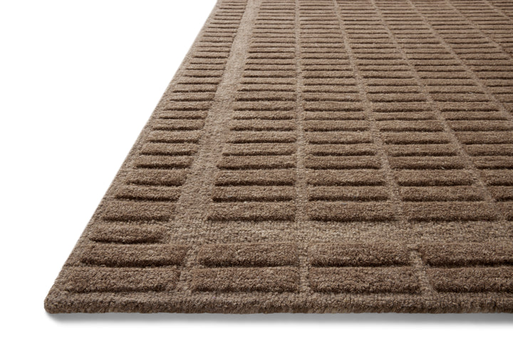 Chris Loves Julia x Loloi Bradley Cocoa / Cocoa Accent Rug (BRL-06)