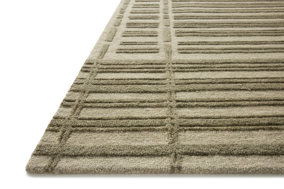 Chris Loves Julia x Loloi Bradley Sage / Olive Accent Rug (BRL-07)