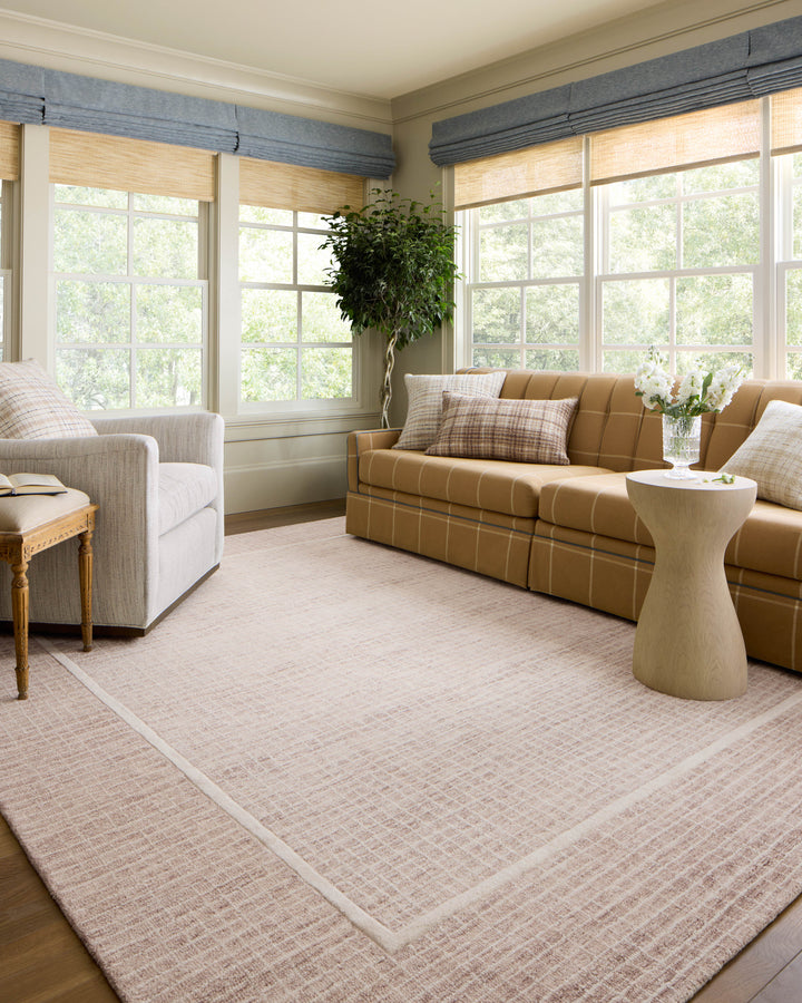 Chris Loves Julia x Loloi Briggs Blush / Ivory Accent Rug (BRG-01)