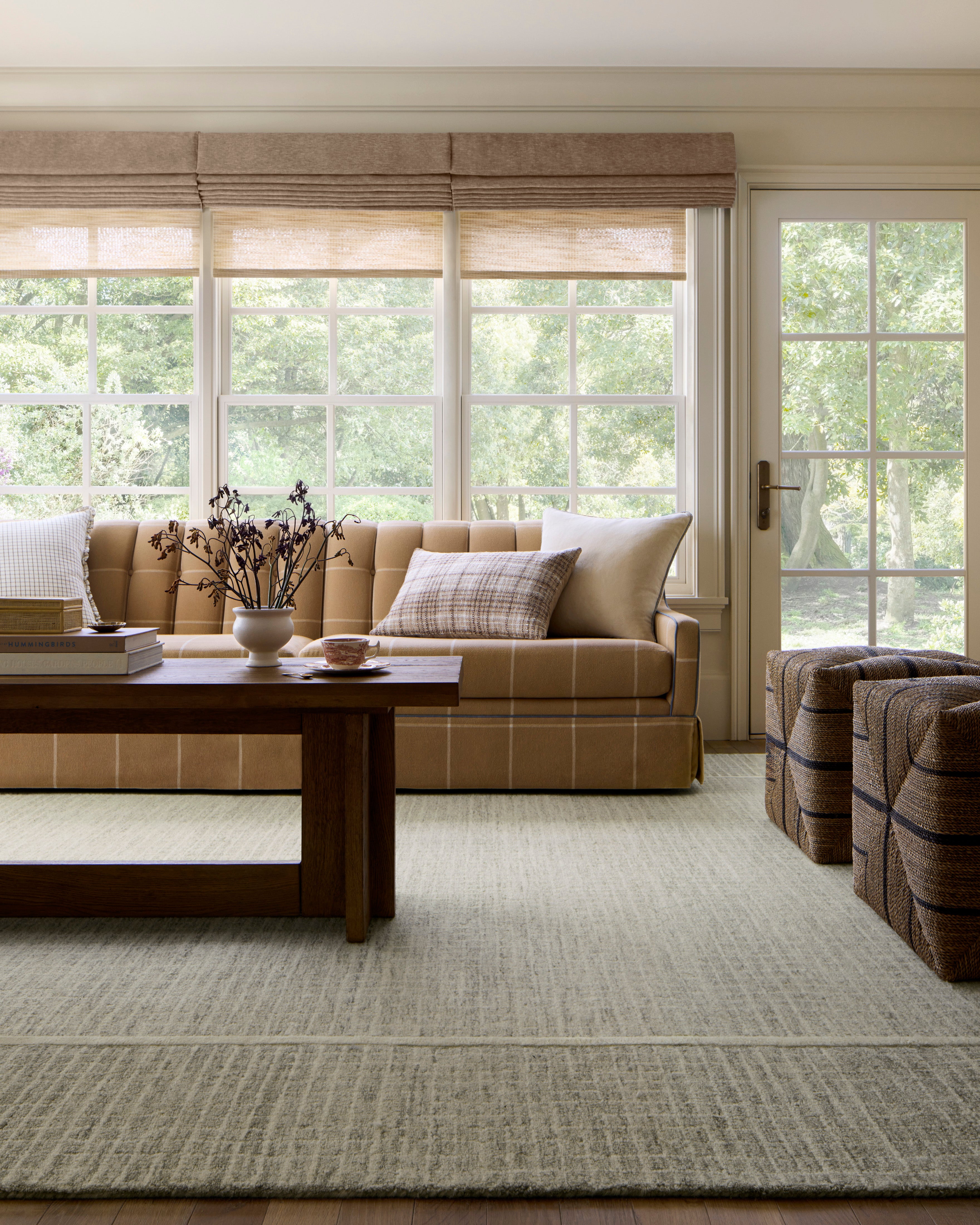 Chris Loves Julia x Loloi Briggs Sage / Ivory Accent Rug (BRG-01