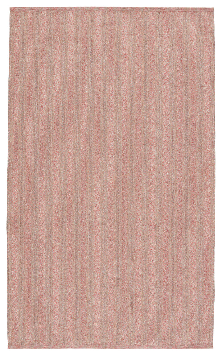 Jaipur Living Topsail Indoor/ Outdoor Striped Rose/ Taupe Area Rug (BRONTIDE - BRO02)