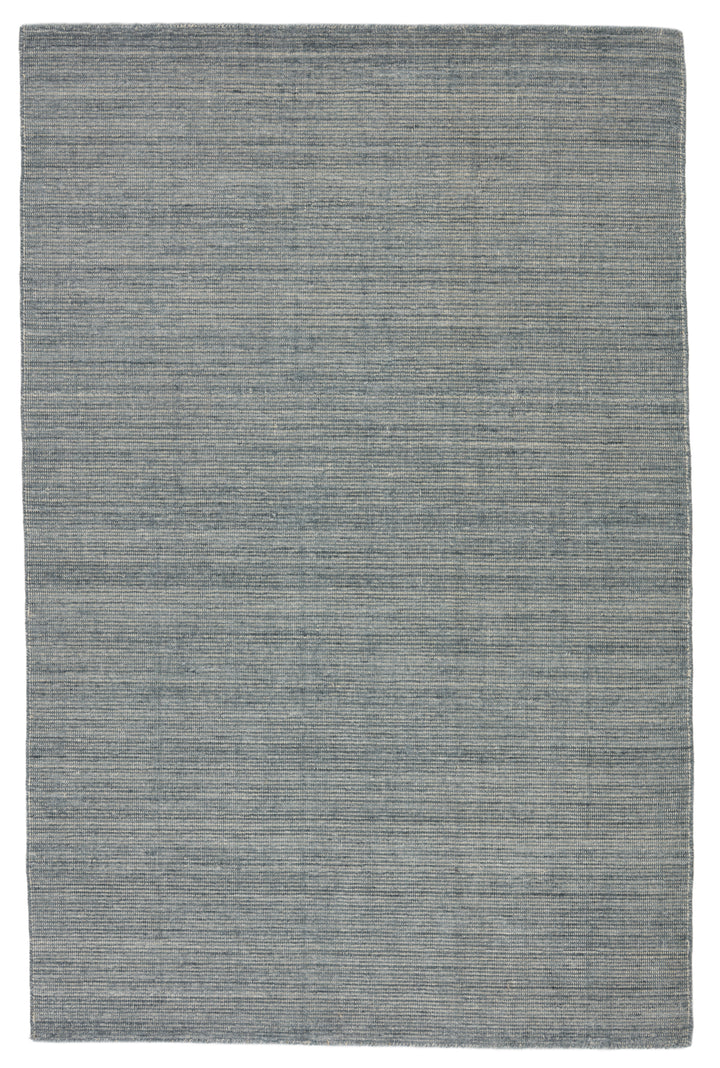 Jaipur Living Danan Handmade Indoor/ Outdoor Solid Blue/ Gray Area Rug (BREVIN - BRV02)