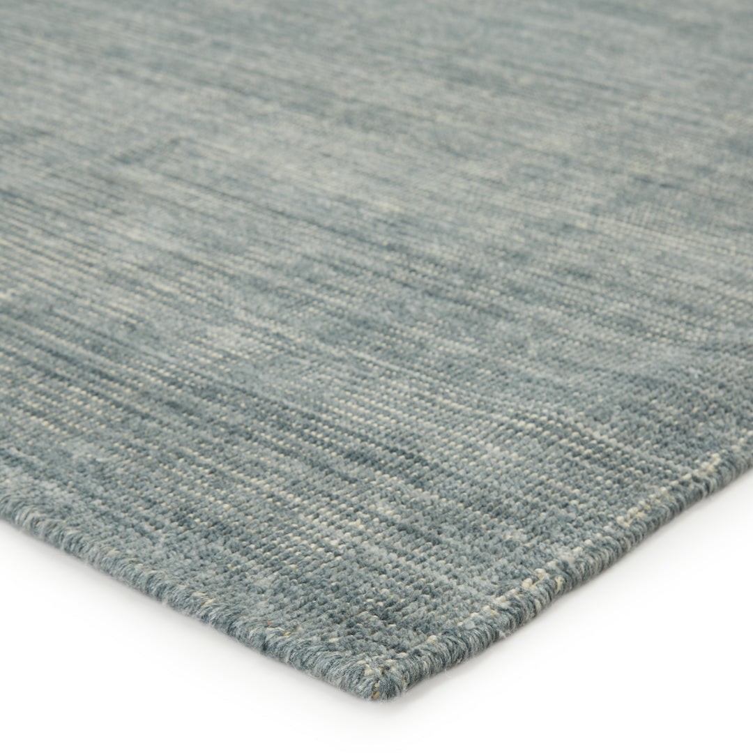 Jaipur Living Danan Handmade Indoor/ Outdoor Solid Blue/ Gray Area Rug (BREVIN - BRV02)