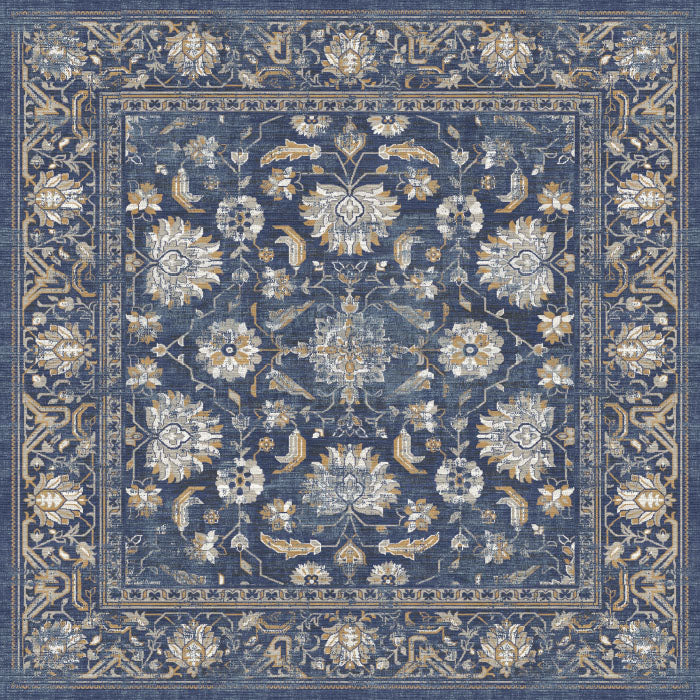 Adama Vinyl Floor Mat/Rug (Bazaar_A)