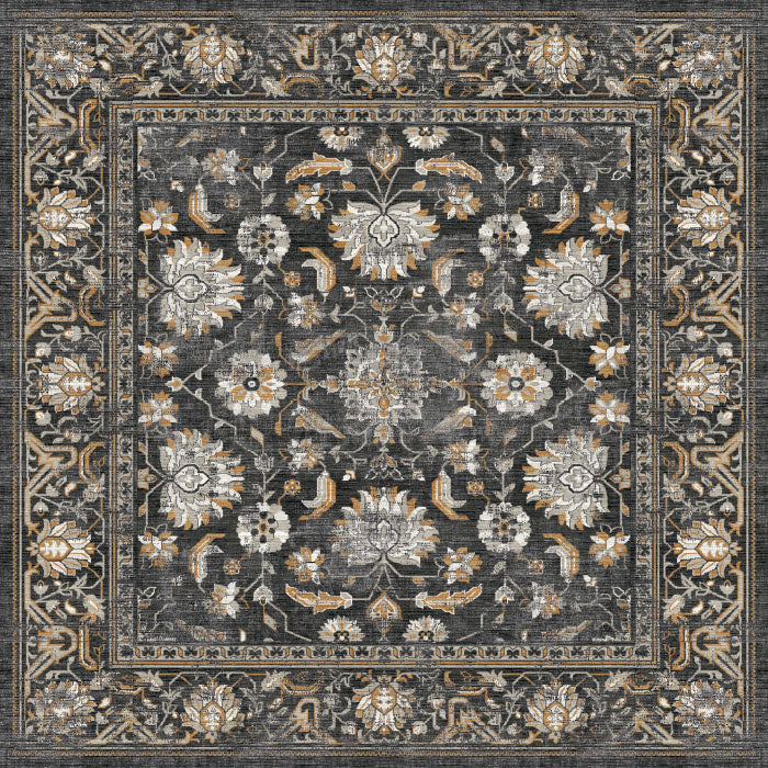 Adama Vinyl Floor Mat/Rug (Bazaar_B)