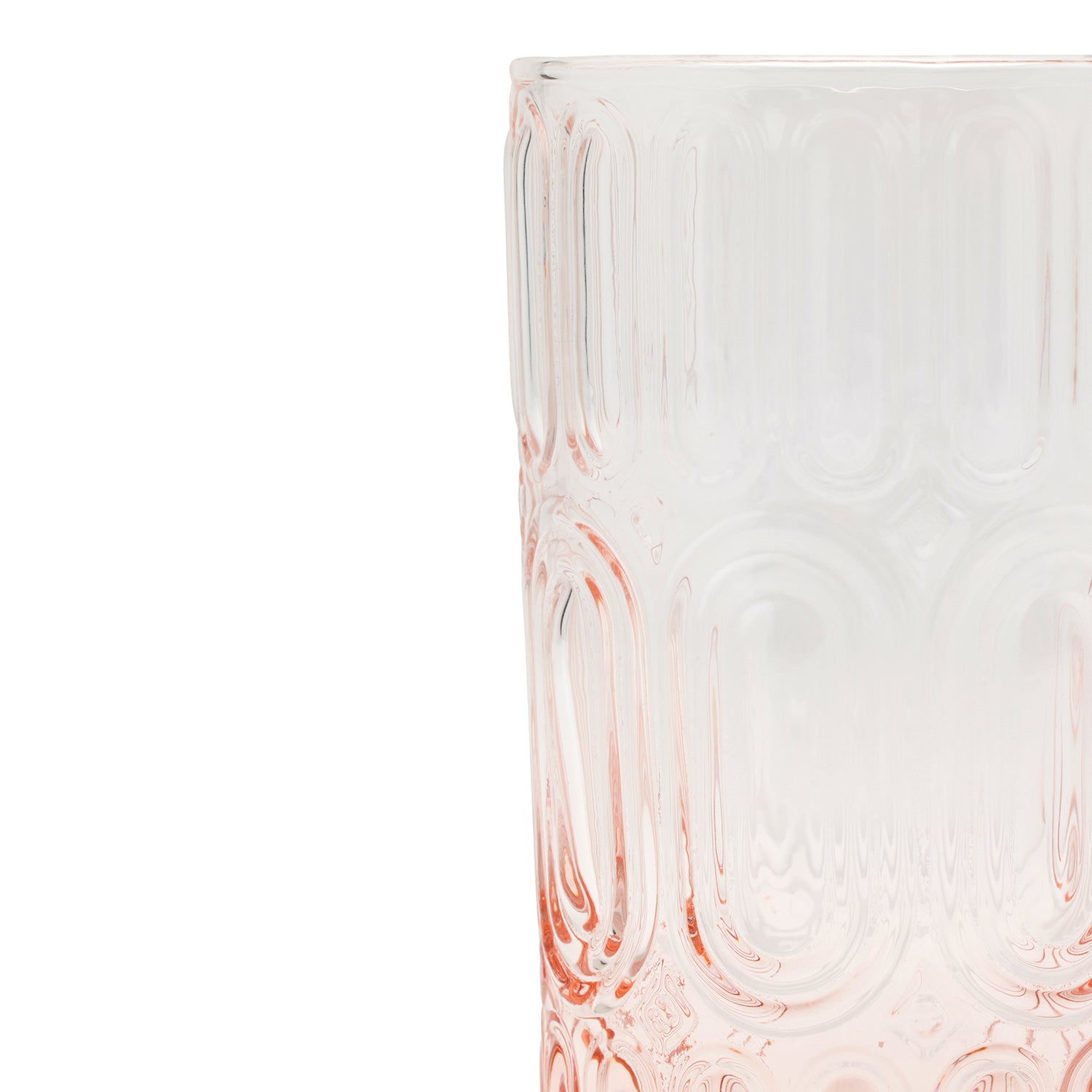 Aaron Pink Highball Glasses - Thumbnail 3
