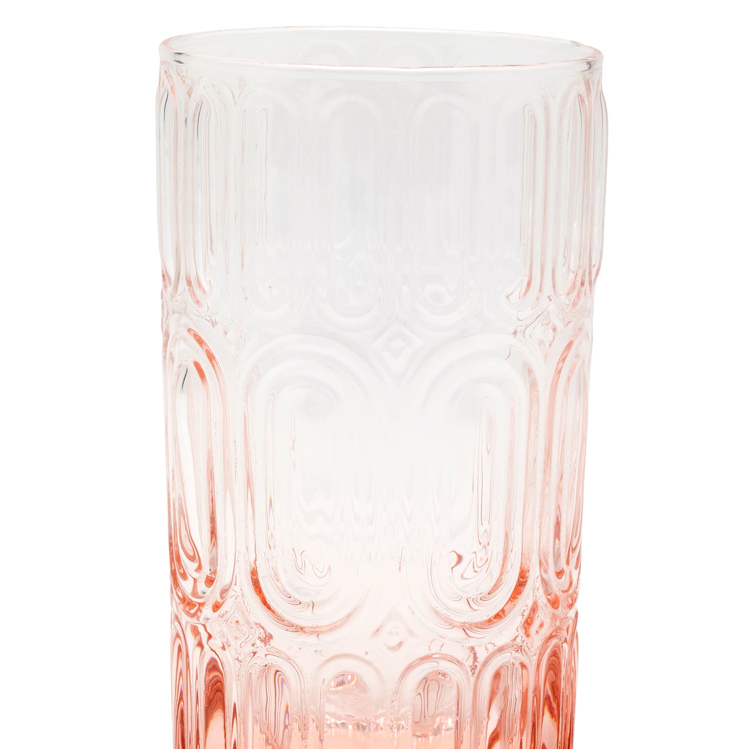 Aaron Pink Highball Glasses Set/6 – Hudson & Vine