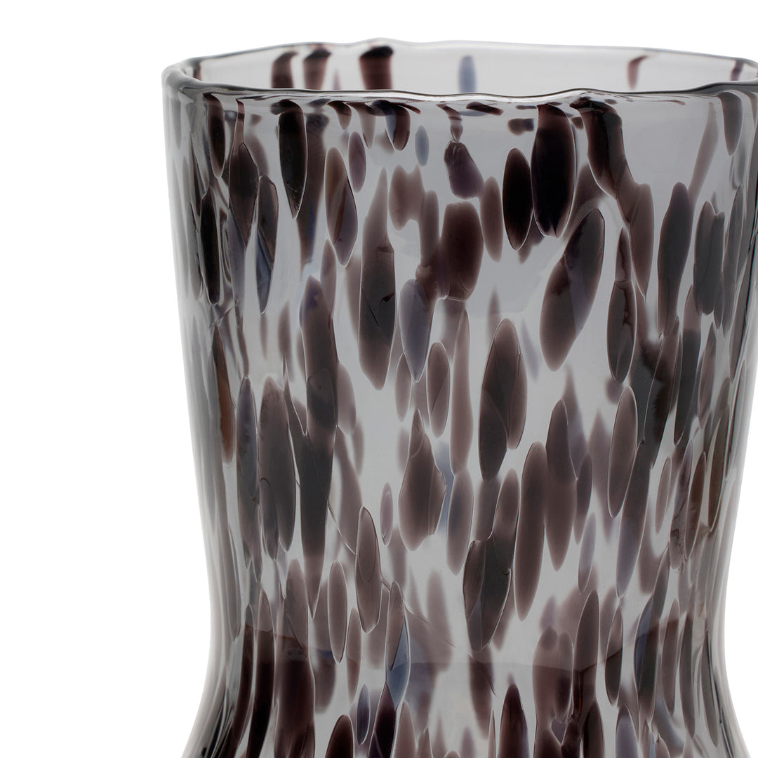 Alaia Leopard Hand Blown Carafe