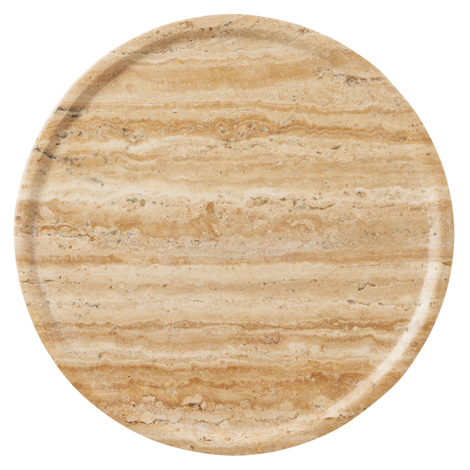Alessia Natural Travertine Cake Stand - Thumbnail 3