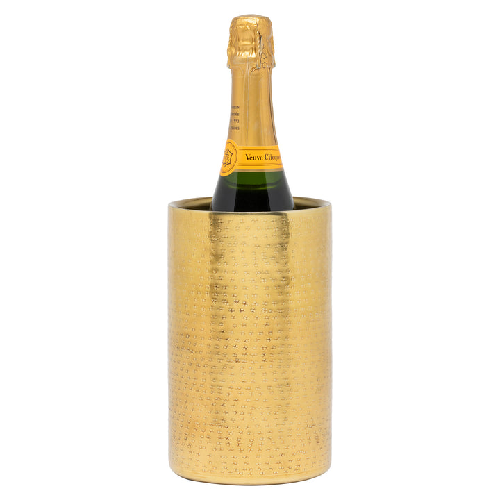 Amherst Vintage Brass Wine Chiller