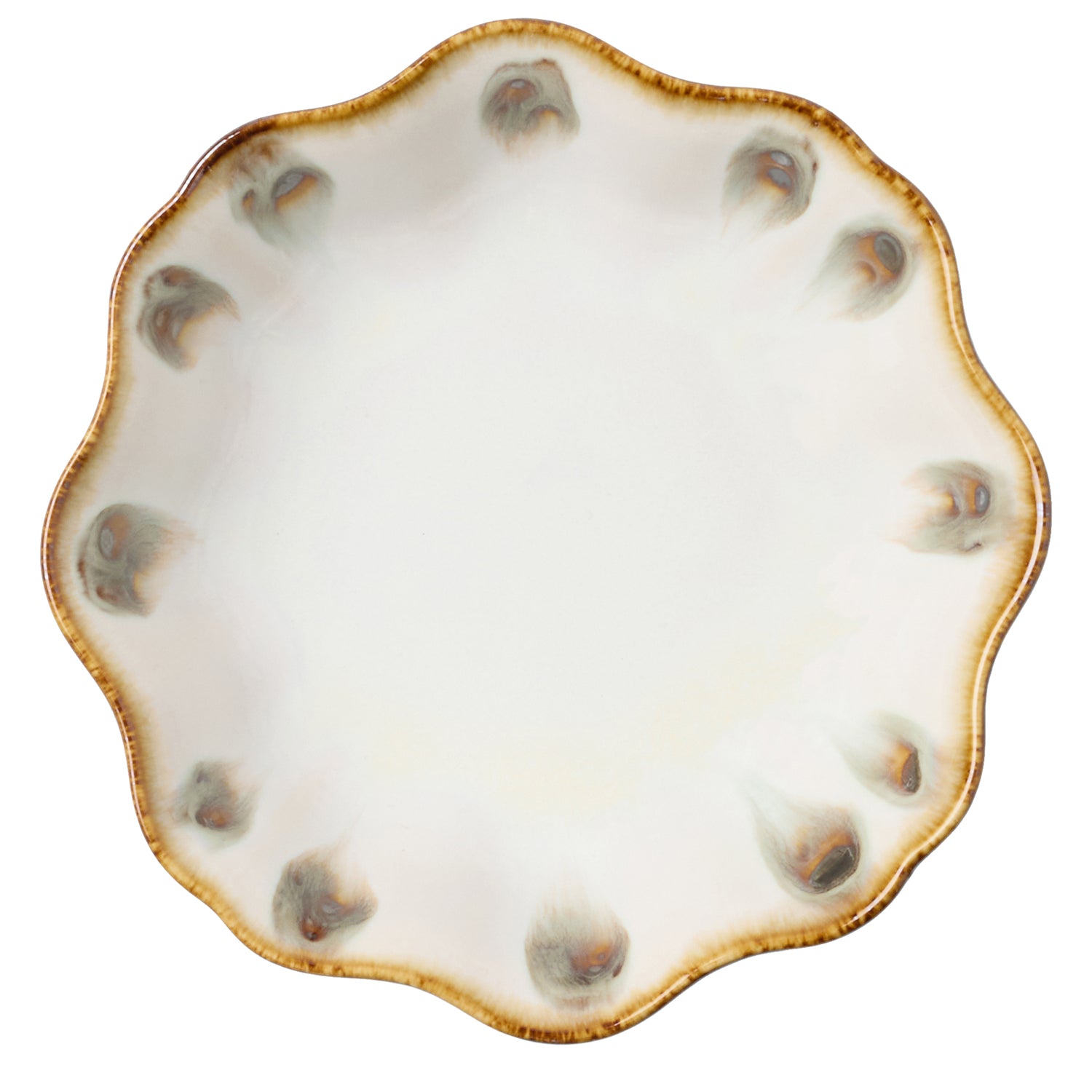 Amoria Almond/Sage Stoneware Large Serving Bowl Set/2 - Thumbnail 5