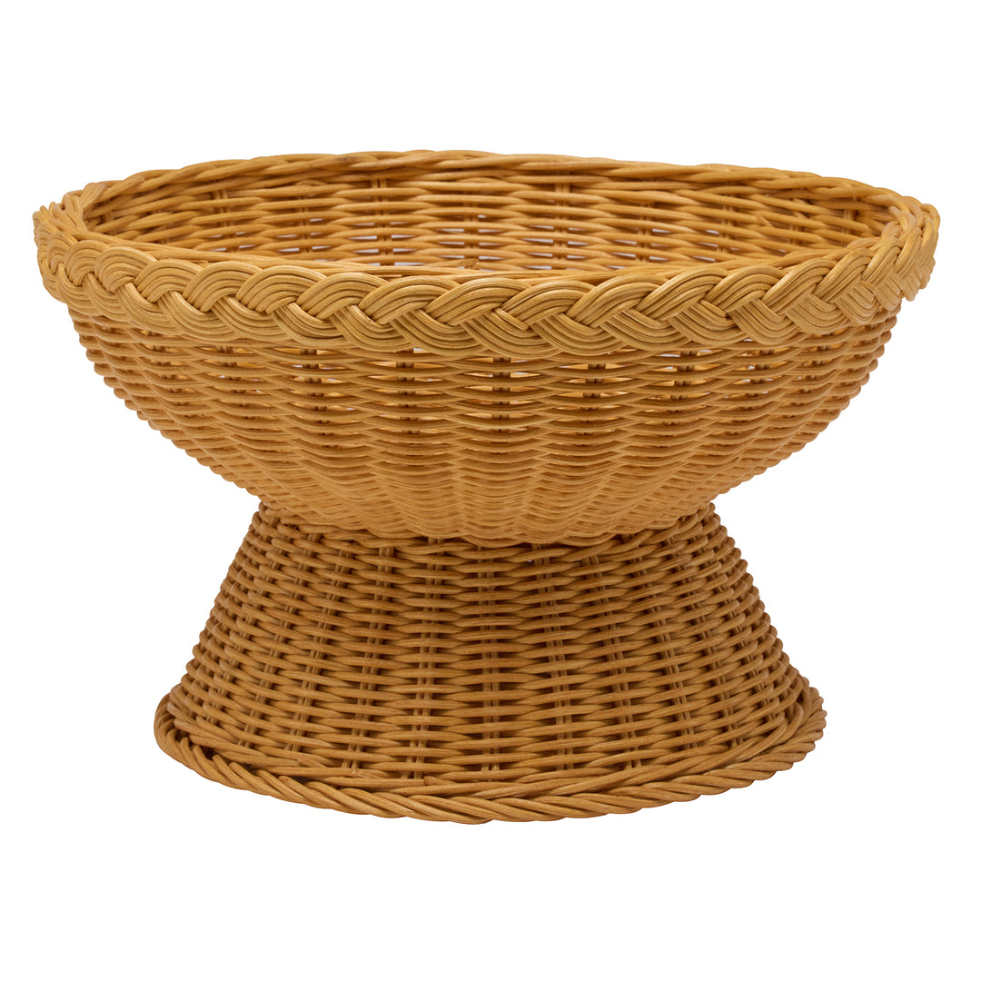 Annmarie Light Honey Rattan Fruit Bowl