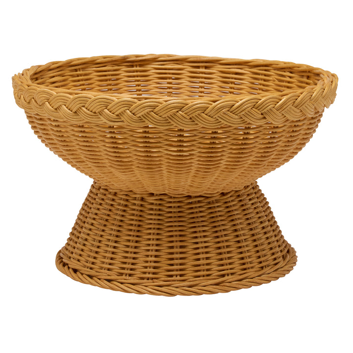Annmarie Light Honey Rattan Fruit Bowl