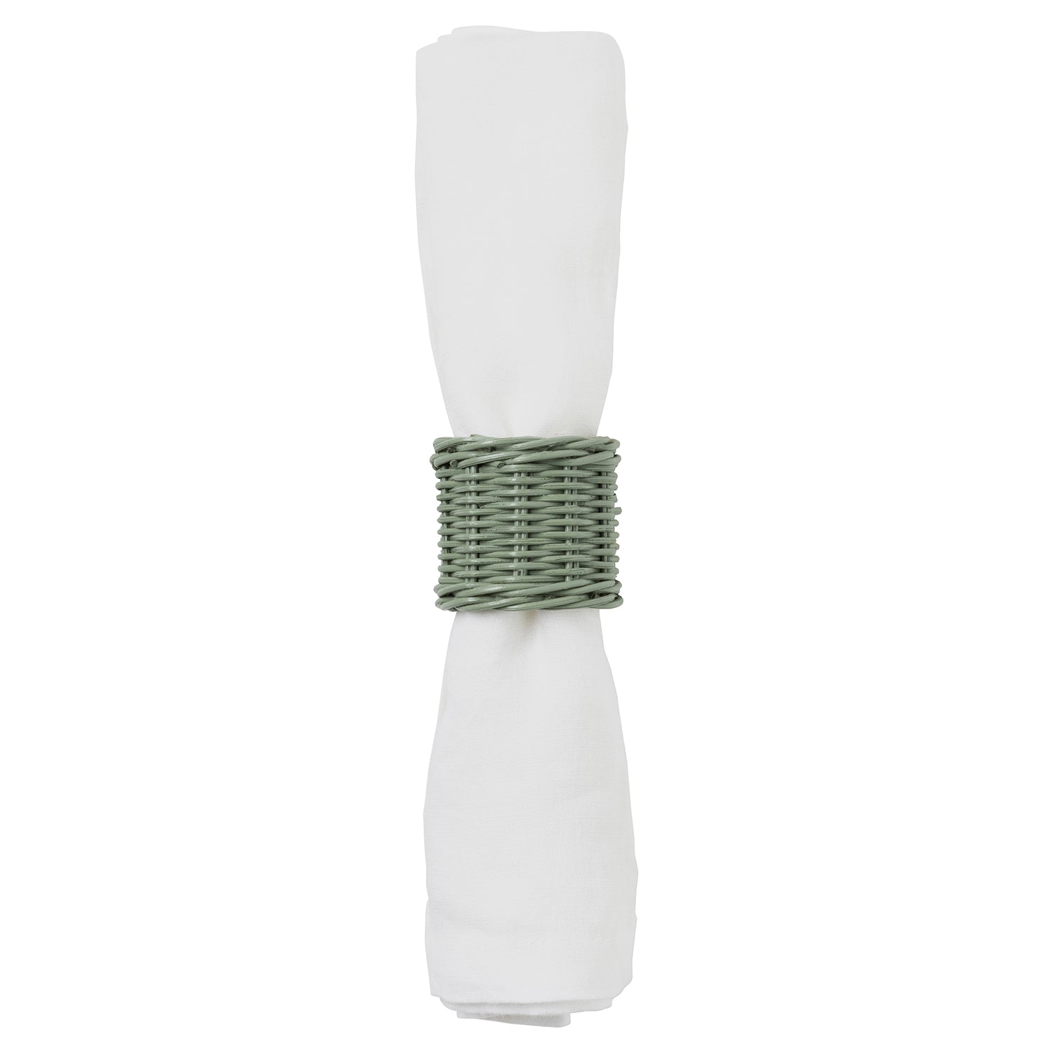 Blue Pheasant Annmarie Rattan Napkin Rings