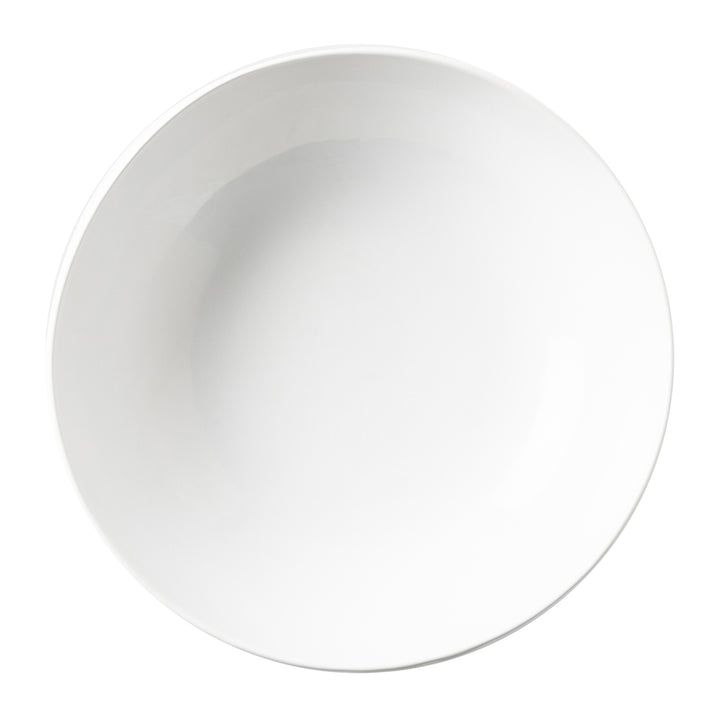 Ariana Stoneware White Small Round Serving Bowls Set/2