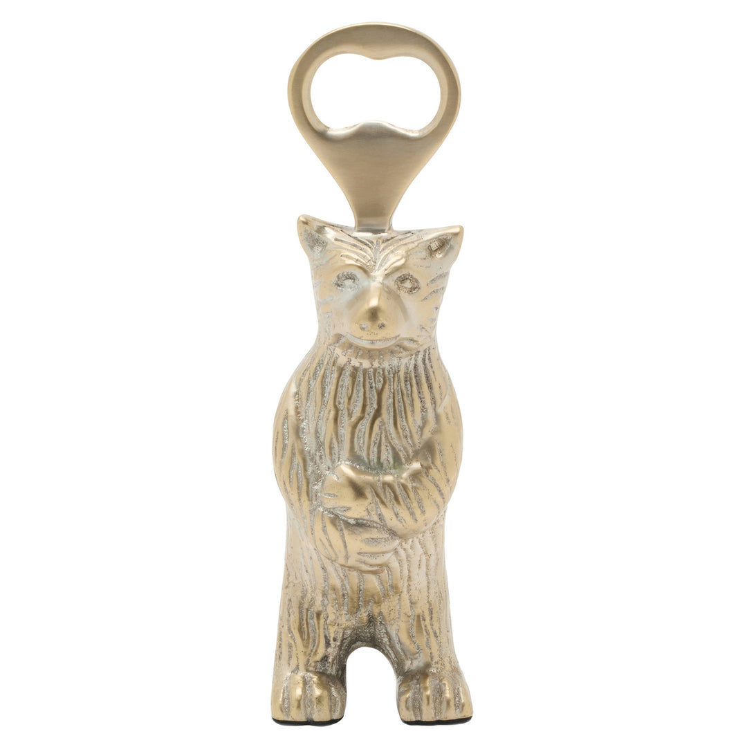 Benjamin Bear Tarnished Silver Bottle Opener (Set of 3)