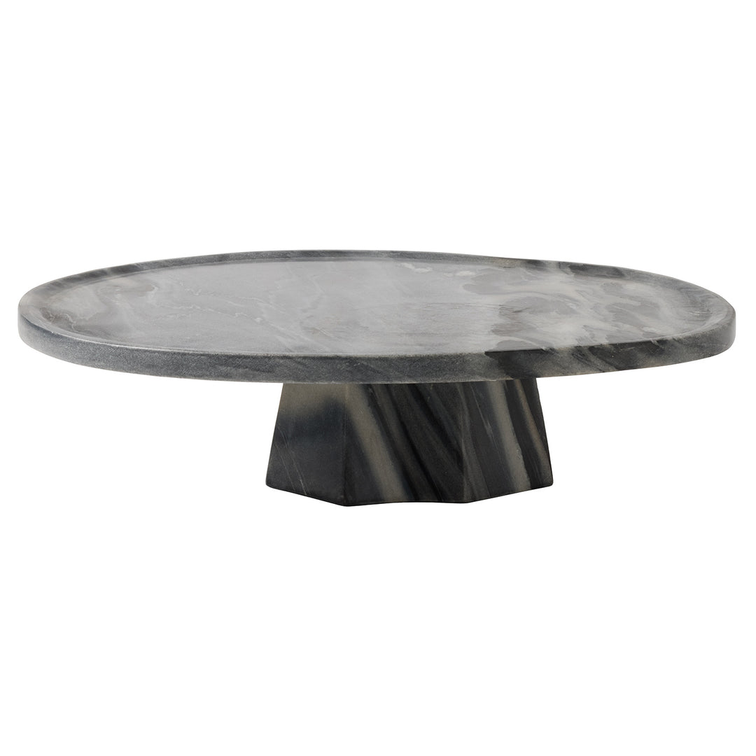 Caden Gray Marble Cake Stand