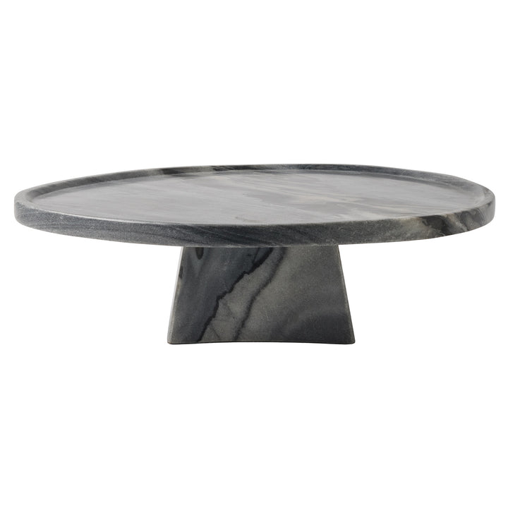 Caden Gray Marble Cake Stand