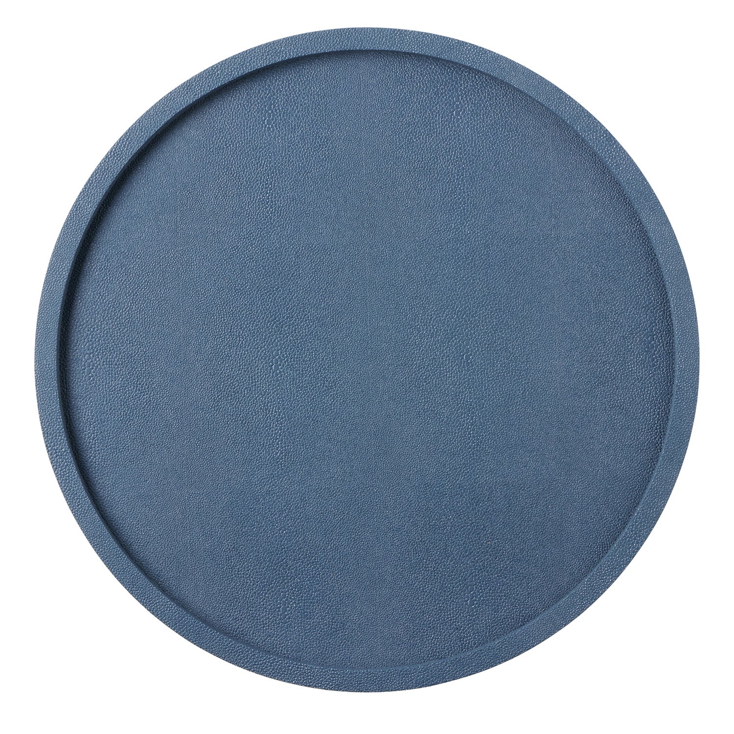 Calvin Realistic Faux Shagreen Lazy Susan 24"D