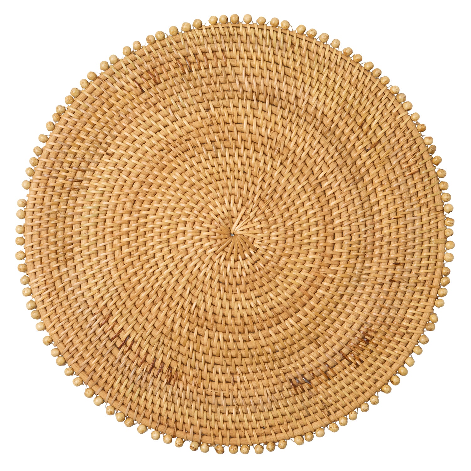 Cassia Natural Rattan/Wood Placemats - Thumbnail 2