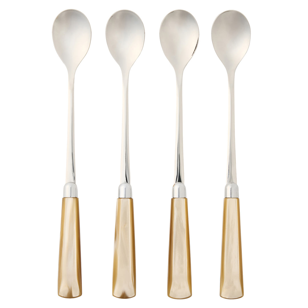 Colson Champagne/Polished Silver Cocktail Spoon Set