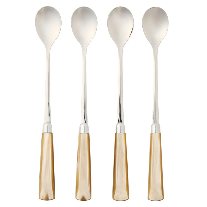 Colson Champagne/Polished Silver Cocktail Spoon Set