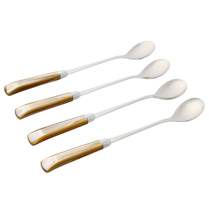 Colson Champagne/Polished Silver Cocktail Spoon Set