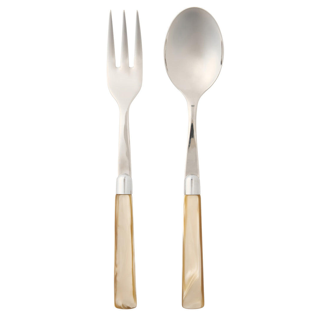 Colson Champagne/Polished Silver Serving Set