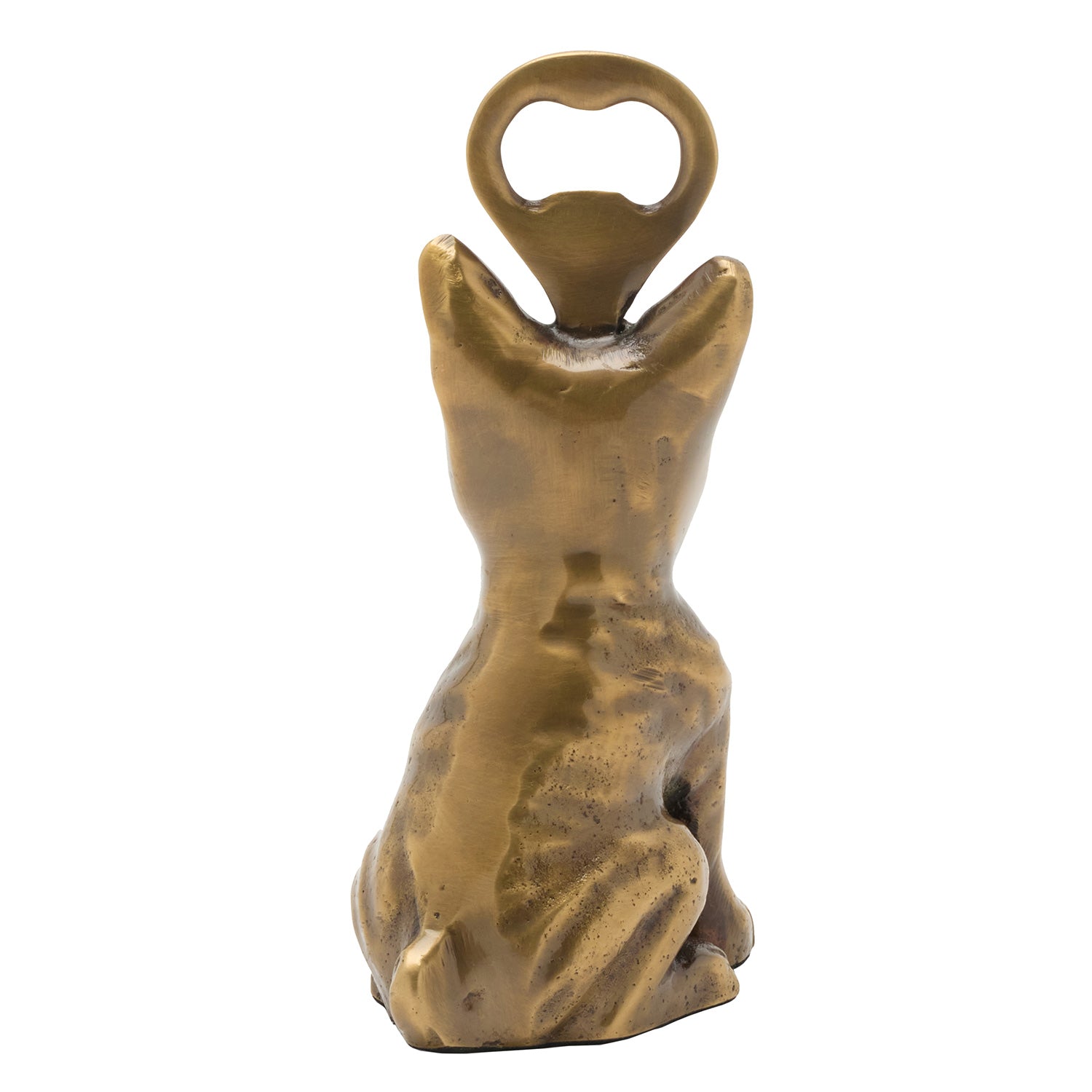 Cosette Antique Brass Bottle Opener - Thumbnail 3