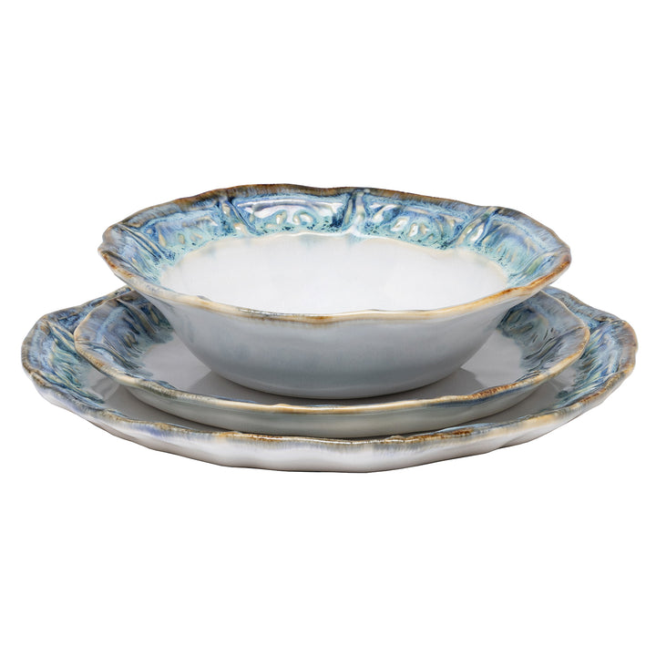 Delara Light Azure Stoneware Dinnerware