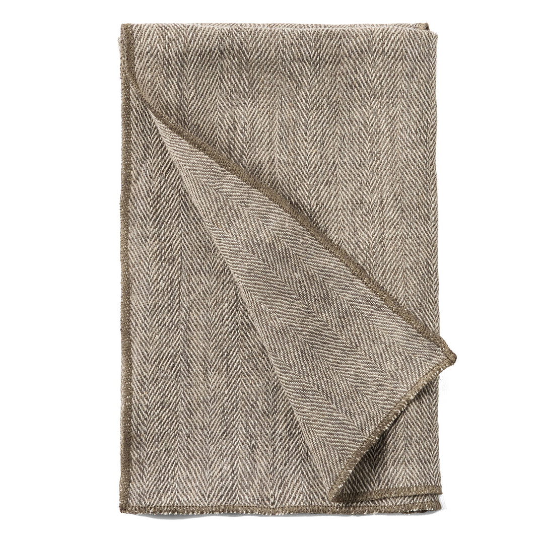 Derren Olive Linen Napkins Set of Four